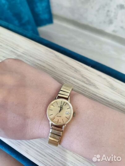 Часы certina 585 пробы 14 карат
