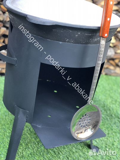 Казан 12 литров и печь для казана