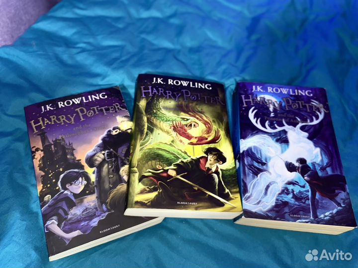 Harry Potter Bloomsbury 1-3 части