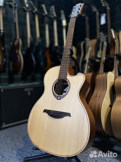 Гитара Lag T-170A/CE с подключением новая