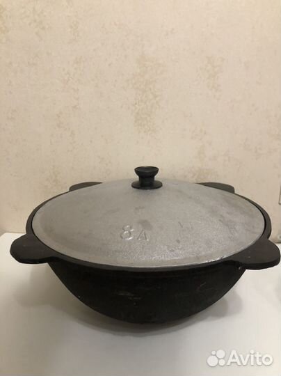 Казан чугунный 8 литров