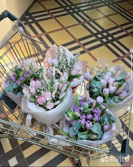 Букет на 8 марта