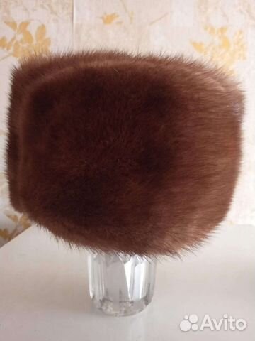 Норковая шапка мужская