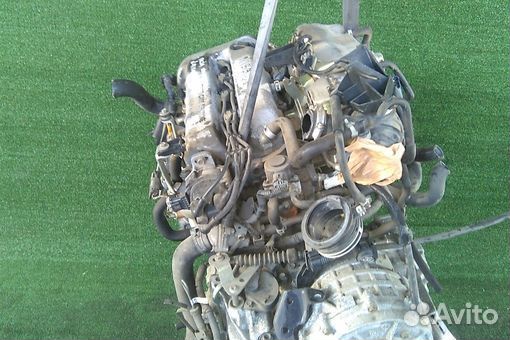 Двигатель в сборе двс nissan serena C24 sr20de 199