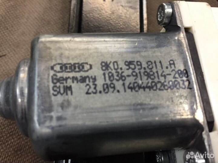 Стеклоподъемник задний Audi A6 C7 4G0839461