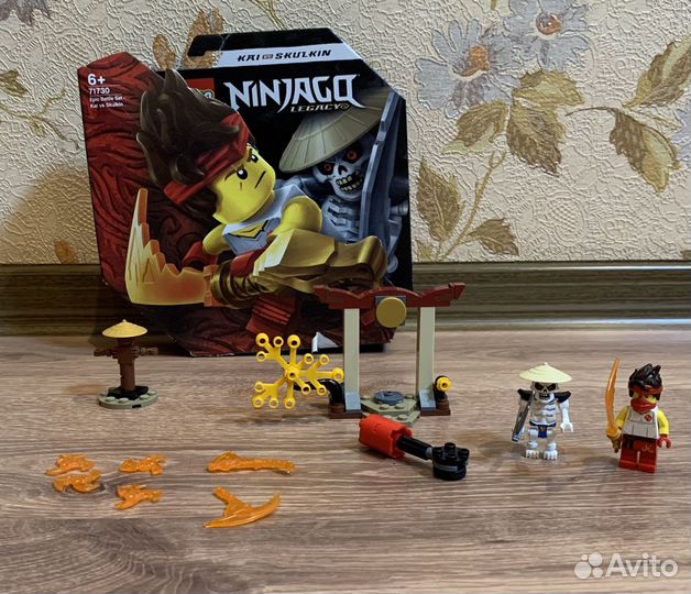Набор Лего ниндзяго(71730) Кай против Скелета