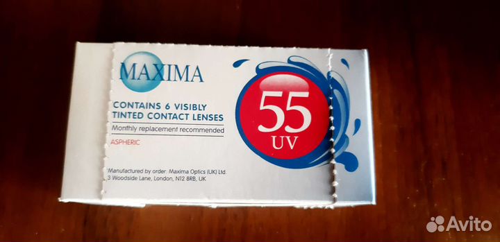 Линзы контактные