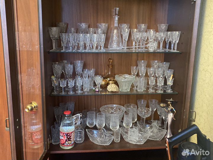 Хрустальная посуда СССР