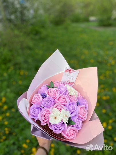 Мыльные букеты на заказ