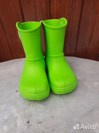 Детские резиновые сапоги