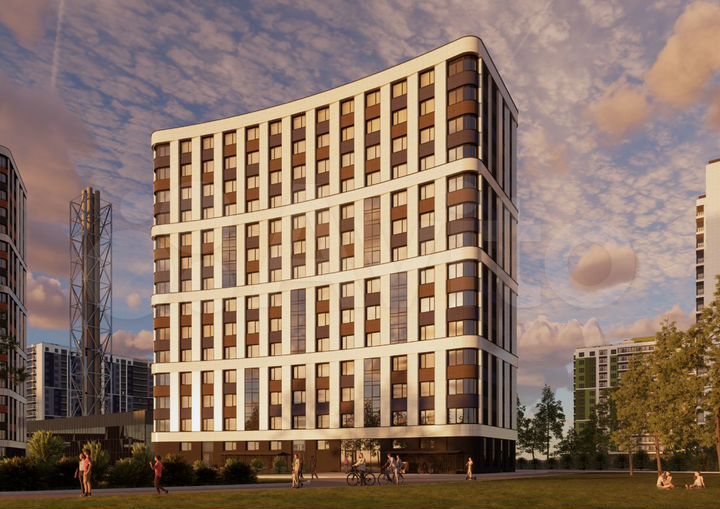 2-к. квартира, 48,3 м², 14/14 эт.