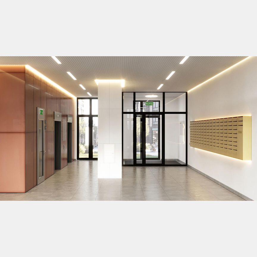 1-к. квартира, 46,6 м², 4/24 эт.