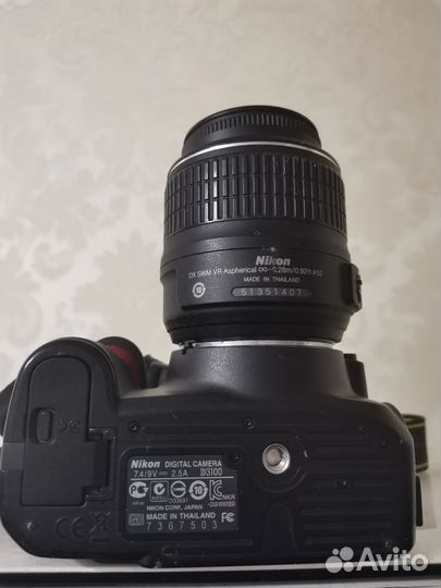 Фотоаппарат nikon d3100