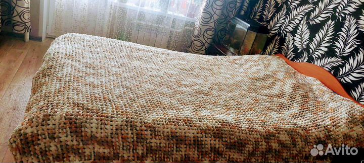Плед покрывало ручная работа
