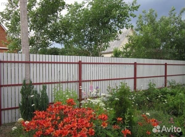 Заборы из профнастила