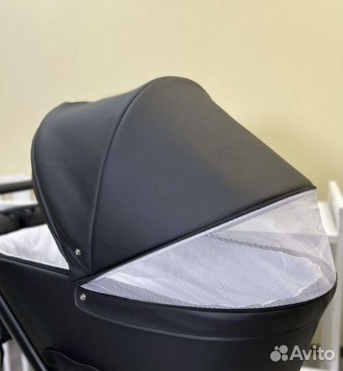 Коляска 2 в 1 эко кожа