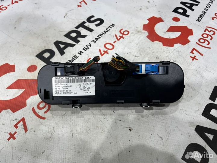 Блок управления климат-контролем Bmw Z4 E85 M54B25