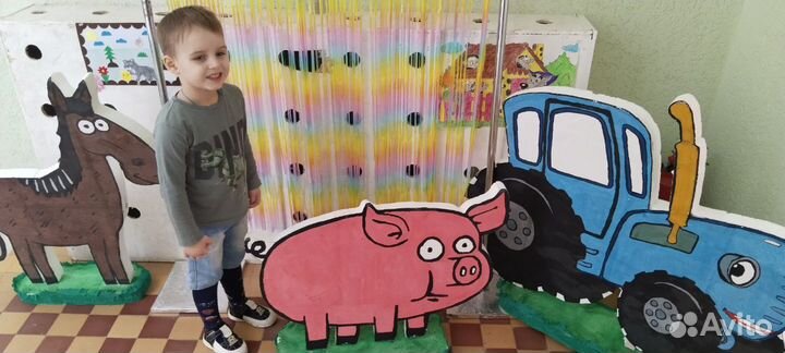 Фигурки из современных мультиков для фотозоны