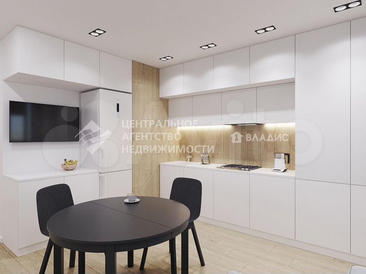 1-к. квартира, 54,9 м², 7/21 эт.