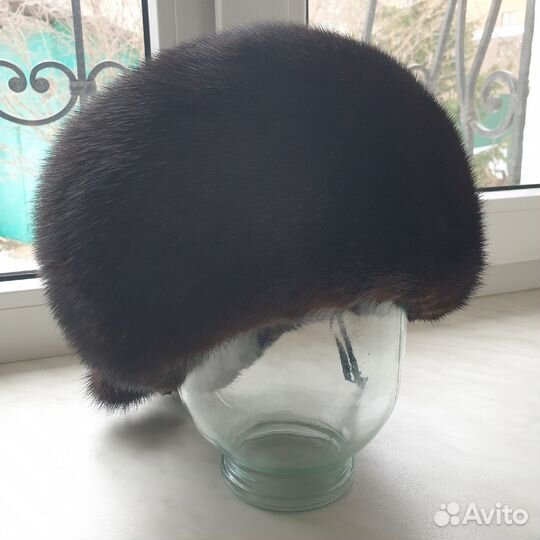Шапка норковая женская