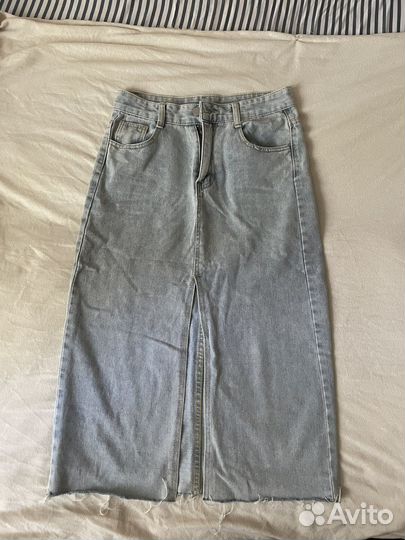 Джинсовая юбка