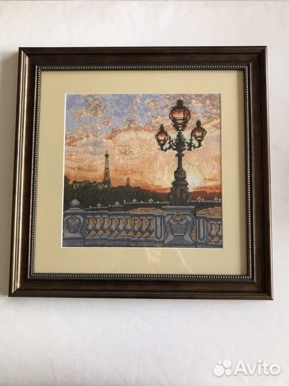 Картина вышивка