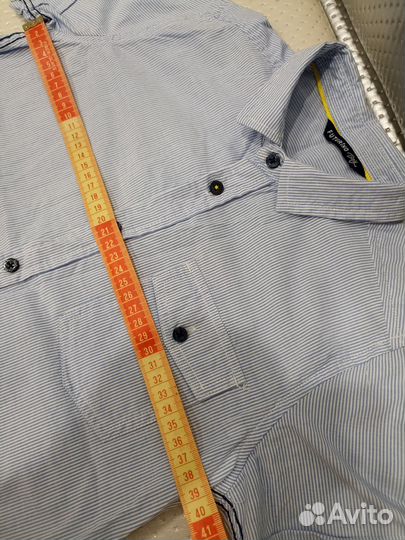 Рубашка с коротким рукавом р. 140