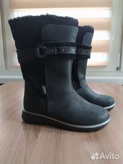 Ecco сапоги для девочки 27 новые