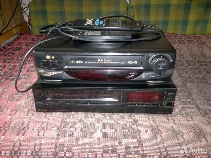 Видеомагнитофоны Funai и Lg на запчасти