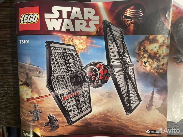 Lego Star Wars набор новый Истребитель