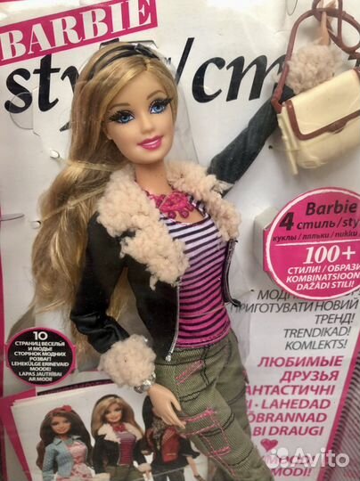 Редкая Кукла Barbie Style Fashion. 2014
