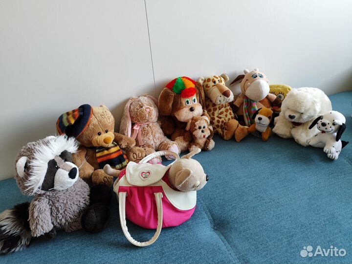 Мягкие игрушки пакетом