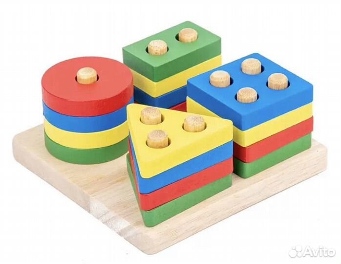 Развивающие деревянные игрушки