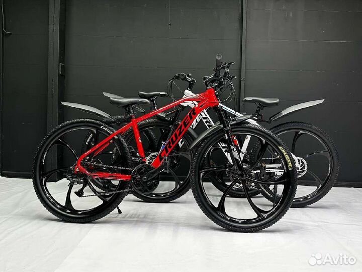 Велосипед на литых дисках