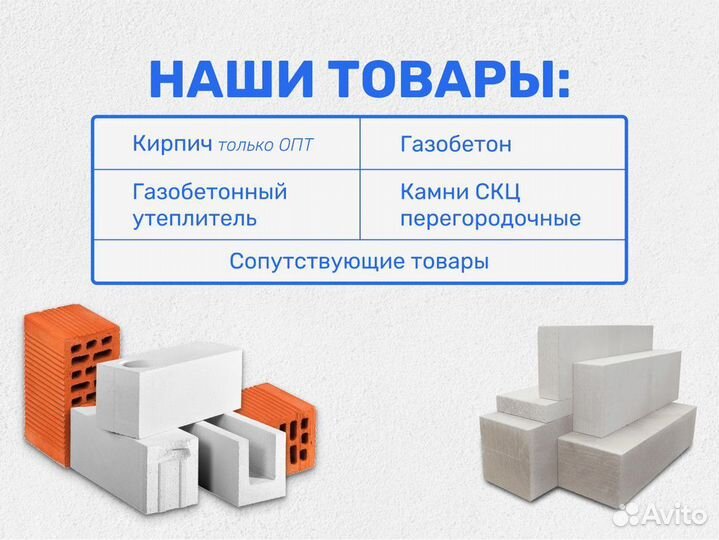 Газобетонные блоки с доставкой