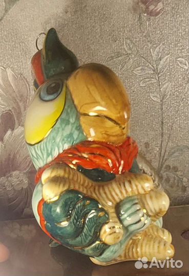 Елочная игрушка попугай Кеша