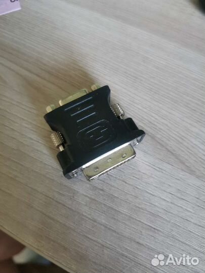 Переходники dvi-i-vga, кабели VGA