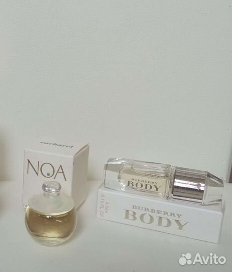 Миниатюры женской парфюмерии