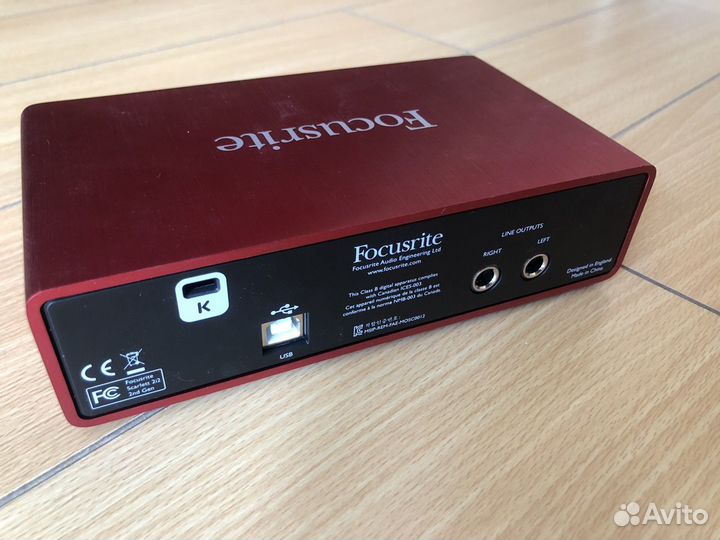 Focusrite scarlett 2i2 2nd gen