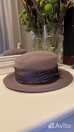 Шляпа фетровая женская