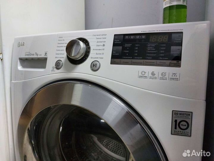 Стиральная машина LG direct drive 7kg