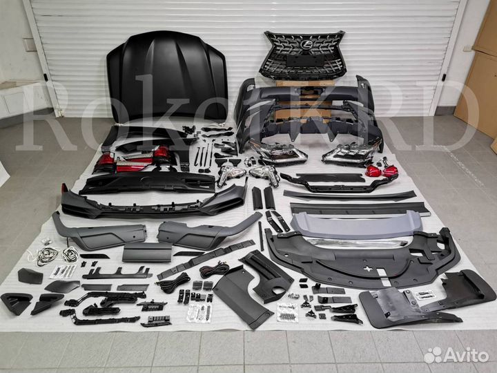 Рестайлинг Lexus LX 570 из 08-15 в 2021 г