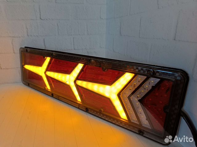 Светодиодные задние фонари на Газель, прицеп