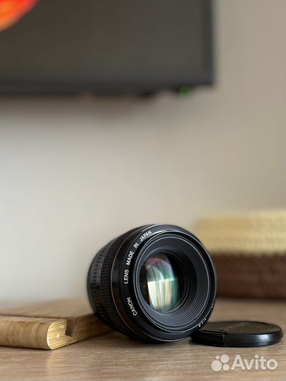 Обьектив canon ef 50mm 1.4