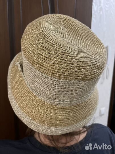 Шляпа женская соломенная