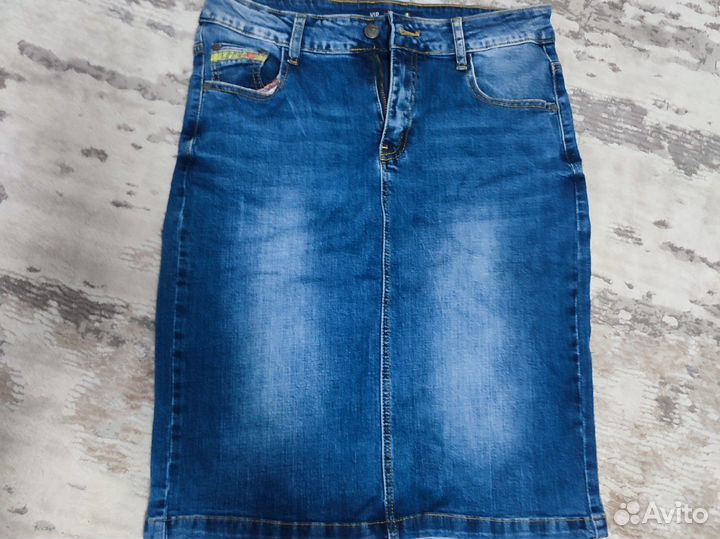 Юбка джинсовая