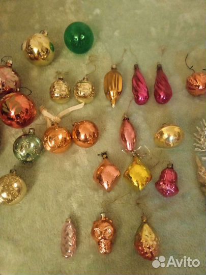 Елочные игрушки СССР