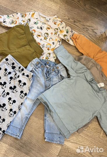 Пакет вещей на ребенка размер 74-86 с