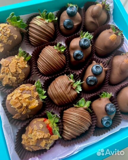 Клубника в шоколаде набор