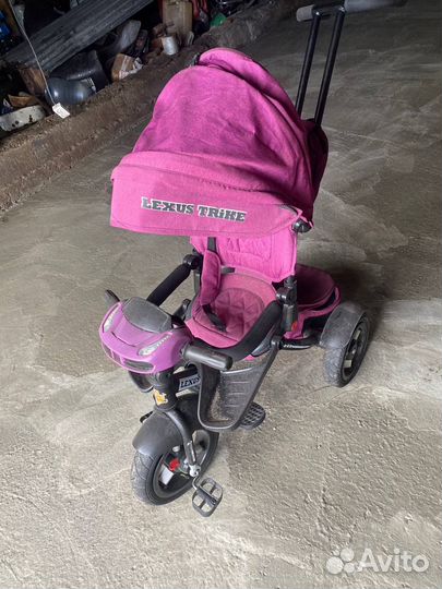 Велосипед детский с ручкой